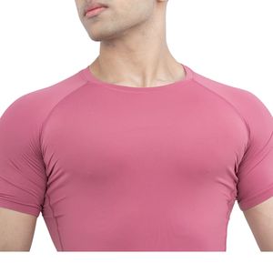 Custom Wholesale <b>Mens</b> Solid High Quality Fitness <b>Compression</b> T <b>Shirt</b> Half Sleeve Quick Dry Breathable Gym Running Athletic - Product Image 5