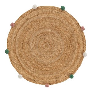 Alfombra de Yute de Alta Calidad a Precio de Fábrica, Alfombra de Yute y Algodón Hecha a Mano, Alfombra de Entrada para Sala de Estar, Compra Mínima de 1 Pieza - Product Image 2