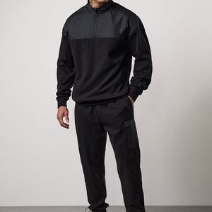100% Cotton Sweatpants Jogger Custom Logo Plus Fleece Cotton Sweatpants High Quality Mans Jogging Pants - Product Image 4