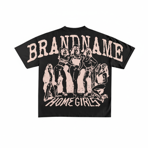 T-shirts personnalisés Y2K haut de gamme à col rond surdimensionné à manches courtes pour hommes, style streetwear hip-hop, imprimé graphique, 100% coton, poids lourd - Product Image 2