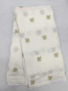 Tela de Trabajo Simar Sequence Boutique, 55 GSM, 44 Pulgadas de Ancho, Material de Bordado con Estampado de Lentejuelas para Trajes de Diseñador y Ropa Étnica - Product Image 3