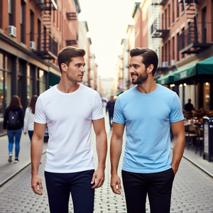 Camiseta Casual Premium para Hombre, 100% Algodón, 210 g/m², Cuello Redondo, Estampado, de Alta Calidad, Ecológica, de Secado Rápido y Transpirable, para Verano - Product Image 3