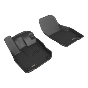 Tapis de sol 3D MAXpider sur mesure Kagu (noir) compatible avec VOLKSWAGEN Golf eTSI 2025+ - Ensemble complet - Product Image 2