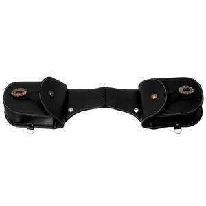 Sacoche en cuir pour selle de cheval western et moto, artisanale, sculptée à la main, 100% cuir de buffle, couleur et logo personnalisables SS - Product Image 5
