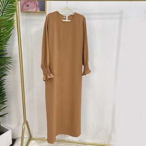 Abaya Dubaï 2026 Nouvelle Collection Vente en Gros Vêtements Islamiques Cardigan Abaya à Manches Larges et Nœuds Papillon Robe Abaya Femme Haute Qualité - Product Image 1