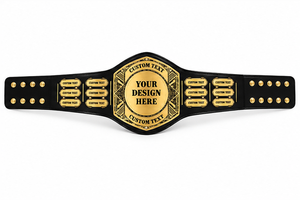 Custom Championship Title <b>Belt</b> Zinc Alloy Strap Adjustable Eco-Friendly Lightweight Martial Arts Boxing MMA Jiu-Jitsu Gym Sports - Product Image 2
