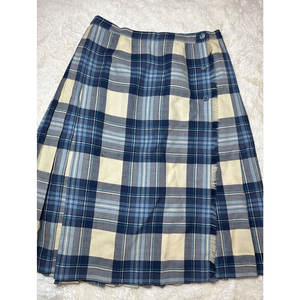 Jupe plissée kilt écossais bleu mat Stewart pour femme 100 % laine, longueur midi, best-seller - Product Image 2