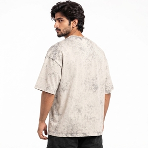 Camisetas Oversize para Hombre de Tela Transpirable, Estilo Urbano Moderno, Cómodas, con Lavado Ácido, Calidad Premium - Product Image 2