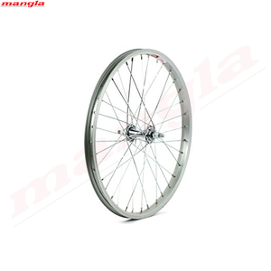 Llantas de Bicicleta de Aleación Plateadas de Alta Resistencia de 26 Pulgadas y 24 Orificios, Ligeras, para Bicicleta de Montaña, Sistema de Frenos V, Aluminio 700C, Tubeless, Clincher, BMX - Product Image 5