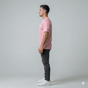 Nueva temporada de verano, camisetas 100% algodón para hombre, tallas grandes, diseño con impresión de logotipo personalizado en la parte delantera, camiseta lisa de alta calidad - Product Image 4