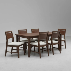 Modern Solid Teak Wood <b>Dining</b> <b>Chair</b> Upholstered Seat Wooden <b>Dining</b> <b>Chair</b> Home <b>Dining</b> Furniture - Product Image 6