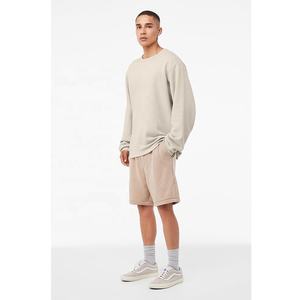 Bella toile bruyère poussière couleur tricots usine hommes personnalisés hommes élégant tricots décontracté col rond sweats unisexe pull - Product Image 4