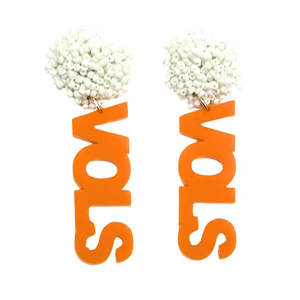 Pendientes Elegantes Bordados a Mano con Múltiples Cuentas para Mujer, Joyería Festiva Personalizada al Mejor Precio - Product Image 1