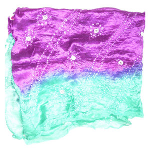 Wholesale Promotion Summer Tie-Dye Silk <b>Scarf</b> Long Multifunctional Custom Logo Colourful Polyester Cotton Sports <b>Square</b> Headwear - Product Image 2
