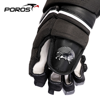 Gants de hockey POROS BBS1 PRO JR avec système de blocage du pouce en 3 parties, mousse EVA et coque en PE |   Confort et Fraîcheur Premium