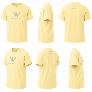 Camiseta de algodón informal a la moda para hombre de Warpro, ligera, transpirable, de manga corta, de corte regular, para uso diario, deportes de verano, gimnasio - Product Image 6