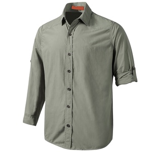 เสื้อผ้าลำลองผู้ชาย แห้งเร็ว ระบายอากาศได้ดี ผ้าฝ้าย 100% - Product Image 1