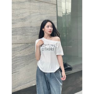 Meilleur prix T-shirt femme grande taille, coupe ajustée, 100% coton, style coréen, compressé, séchage rapide, qualité supérieure, Vietnam - Product Image 3