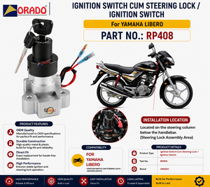 Contacteur de démarrage Yamaha Libero, qualité export, pour pièces détachées de deux-roues, Inde, Orado - Product Image 3