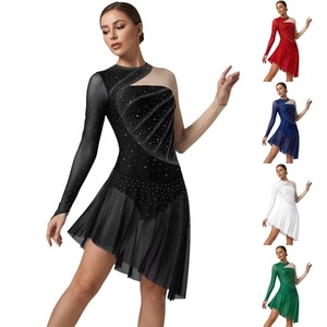 Body <span class=keywords><strong>da</strong></span> Ginnastica per Donna, Tuta per Pattinaggio Artistico, Abbigliamento per Danza Latina, Costumi <span class=keywords><strong>da</strong></span> Pirata - Product Image 1