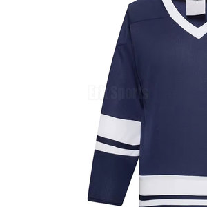 Vêtements de sport pour hommes, maillot de hockey sur glace, 100% polyester, haute qualité, conception OEM, fabrication professionnelle, logo personnalisé - Product Image 2