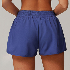 Pantalones Cortos de Satén Blancos de Cintura Alta para Hombre, Casuales, Transpirables, con Cintura Elástica, de Color Sólido, Tejido de Tela - Product Image 5