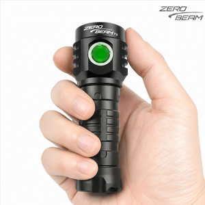 ZEROBEAM F5 ไฟฉายขนาดเล็กความสว่างสูง ระยะ 350 ม. USB-C ชาร์จใหม่ได้ กันน้ำ ปรับความสว่างได้ ไฟฉายอลูมิเนียมอัลลอยด์สำหรับการเดินทาง - Product Image 1