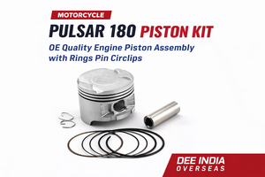 Kit de piston de moto Pulsar 180, ensemble piston moteur avec segments, axe et circlip, qualité OE, pièce de rechange - Product Image 2