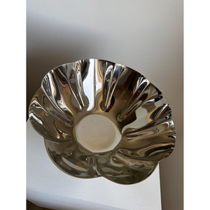 Bol à salade et à fruits en acier inoxydable argenté écologique, le plus vendu, avec revêtement émaillé, style américain, bols décoratifs – Fournisseur - Product Image 3