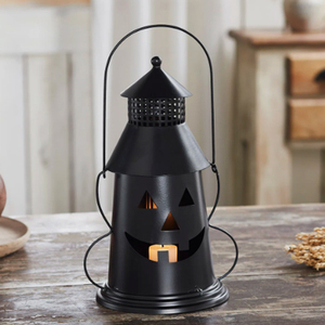 Halloween <b>Lantern</b> <b>Tealight</b> Holder 12x8x6 inch For Halloween Decoration Candle <b>lanterns</b> Orange Finish - Product Image 4