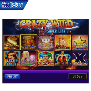 CRAZY WILD V7 บอร์ดเกมอาร์เคดจอเดี่ยว รุ่นภาษาอังกฤษ สำหรับเครื่องเล่นเกมหยอดเหรียญ - Product Image 1