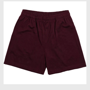 กางเกงกีฬาขาสั้นผู้ชายสำหรับฤดูร้อน แห้งเร็ว ระบายอากาศได้ดี กันยับ ผ้าตาข่าย กางเกงบาสเก็ตบอล ขายส่ง รับทำโลโก้ เป็นมิตรกับสิ่งแวดล้อม ความยาวระดับเข่า - Product Image 4