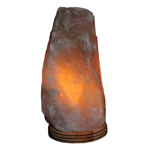 OEM Service OEM Size Private LabelPremium Himalayan White Salt Lamps High Quality Natural <b>Crystal</b> Home Décor with Custom Logo - Product Image 4