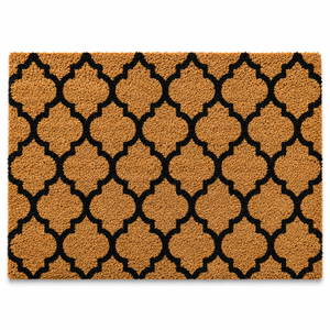 พรมเช็ดเท้า Coir พรมเช็ดเท้าเปล่าสำหรับในร่มเสื่อกลางแจ้งพิมพ์ลาย DIY พรมเช็ดเท้าหน้าประตูพีวีซีเปล่าจากอินเดีย - Product Image 5