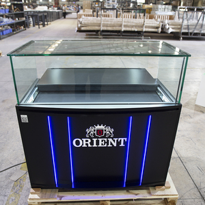 Customizable Glass Retail Display <b>Showcase</b> Recessed LED Lighting | Heavy Duty Easy Clean Custom Color Size for Jewelry Stores - Product Image 6