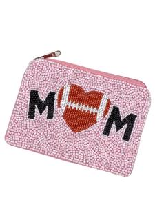 กระเป๋ามีซิปขนาดเล็กสุดฮอตลูกปัดสีฟ้าและสีแดงงานปักสั่งทำทำด้วยมือพร้อมเครื่องประดับแฟนซีดีไซน์โดดเด่นจากอินเดีย - Product Image 2