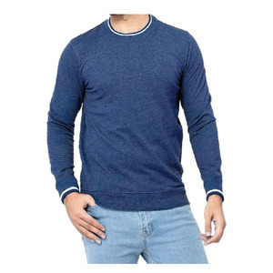 Men's Autumn Pullover Sweatshirt O-Neck Regular Sleeve Polyester/Cotton 440g Unlined Quick Dry Breathable Anti-Wrinkle Custom - Product Image 3