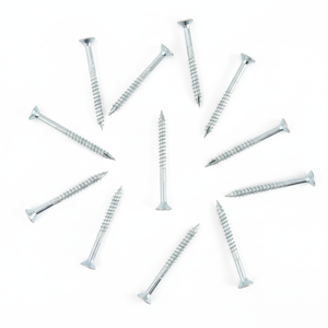 Heavy Duty Truss Head Self-Drilling Metal Screws - White Zinc Coated Carbon Steel <b>Fasteners</b> - Product Image 1