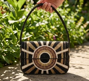 Bolso de Hombro de Alta Calidad con Diseño de Paletas Verdes y Cuentas, Estilo Deportivo, para Mujer, Bolso de Noche, Venta al por Mayor - Product Image 3