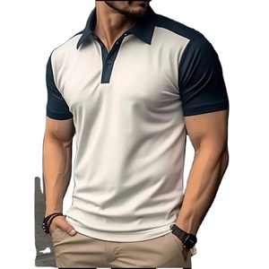 เสื้อยืดโปโลผู้ชายผู้หญิง, เสื้อยืดคู่รักผ้าฝ้ายลำลองแขนสั้น100% 260กรัมสไตล์ฮิปฮอปสตรีท - Product Image 6