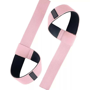 Sangles de musculation en forme de huit personnalisables avec logo 2026 – Coton élastique robuste pour la musculation en salle de sport – Vente en gros - Product Image 5