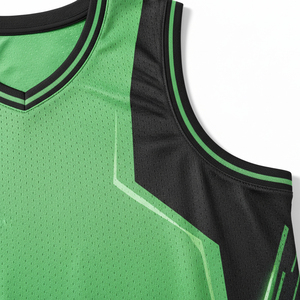 High Quality Printed Reversible Basketball Uniform Kit Sleeveless Breathable Mesh Moisture-Wicking Jersey <b>Shorts</b> Set Club - Product Image 5