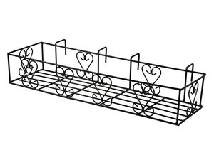 ที่แขวนกระถางต้นไม้สำหรับระเบียง  ที่วางกระถางโลหะสำหรับตกแต่งภายในและภายนอกอาคาร  กระถางแขวนสำหรับตกแต่งราวบันไดสำหรับบ้านและห้องครัว - Product Image 3