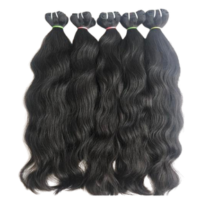 Lots de Cheveux Humains Vierges Indiens Remy 100g, Double Trame Faite à la Machine, Cuticules Alignées, Ondulations Profondes Souples, Bouclés Jerry, Toutes Couleurs, Vente en Gros - Product Image 3