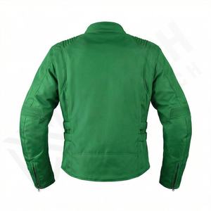 Chaqueta de Motociclista de Cuero Genuino para Hombre de la Mejor Calidad, Nueva Colección de Invierno, Chaquetas de Motocicleta con Protecciones Desmontables Personalizadas - Product Image 2