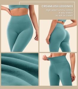 Pantalones de Yoga de Cintura Alta sin Costuras al por Mayor, Leggings de Entrenamiento, Ropa Deportiva para Gimnasio, Control de Abdomen, OEM ODM - Product Image 6