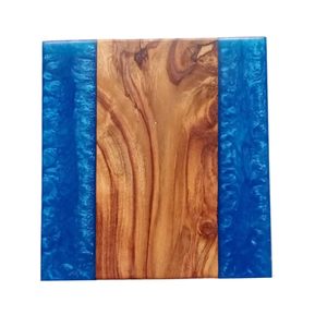 Durable Resin Coated <b>Wooden</b> Chopping Board Sturdy and Reliable for Vegetables Food Preparation in Kitchens - Product Image 1