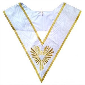 SCOTTISH RITE AASR 31ST DEGREE <b>COLLAR</b> MASONIC REGALIA MACHINE EMBROIDERED FREEMASON <b>COLLAR</b> SCOTTISH RITE REGALIA - Product Image 5