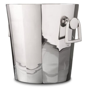 Seau à glace et refroidisseur de bouteilles en acier inoxydable à double paroi, design moderne, finition miroir, pour champagne et vin, articles de bar, en gros, en promotion - Product Image 6