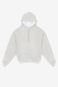 Sudaderas con Capucha Oversize de Algodón 100% para Hombre, con Hombros Caídos, Estilo Boxy, Personalizables con LOGO, Cómodas, de Alto Gramaje, Unisex, con Cremallera 1/4, Venta al por Mayor - Product Image 3